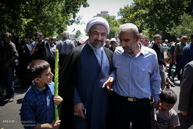 راهپیمایی روز قدس در تهران
