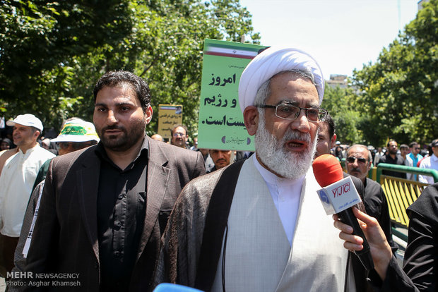 راهپیمایی روز قدس در تهران