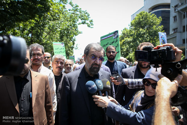 راهپیمایی روز قدس در تهران