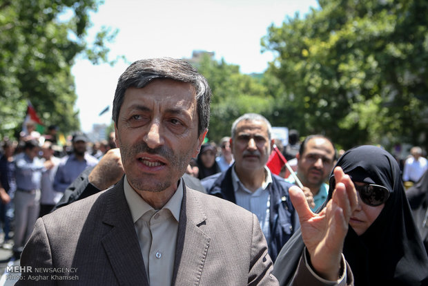 راهپیمایی روز قدس در تهران