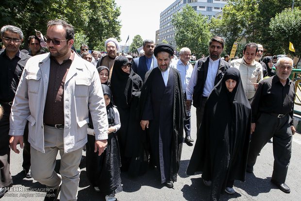 راهپیمایی روز قدس در تهران