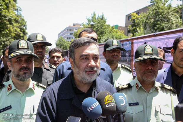 راهپیمایی روز قدس در تهران