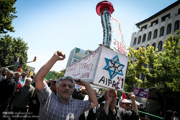 راهپیمایی روز قدس در تهران