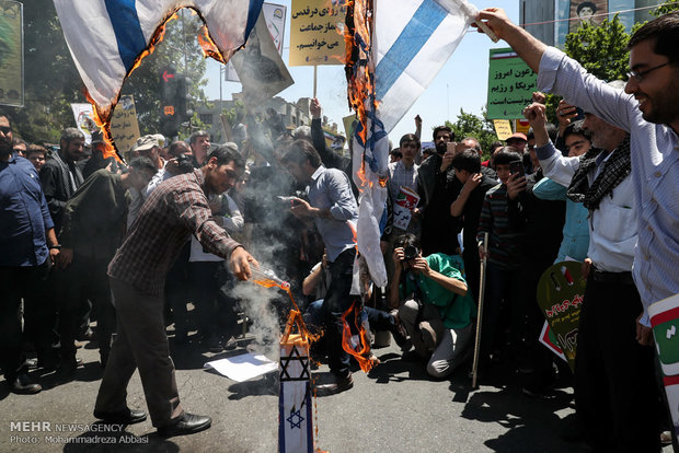 راهپیمایی روز قدس در تهران