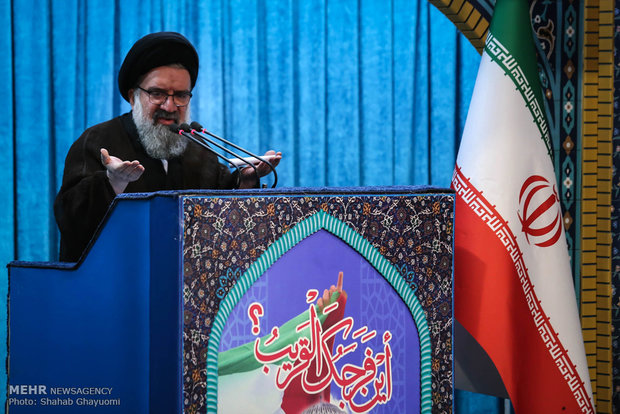 نمازجمعه تهران در روز جهانی قدس