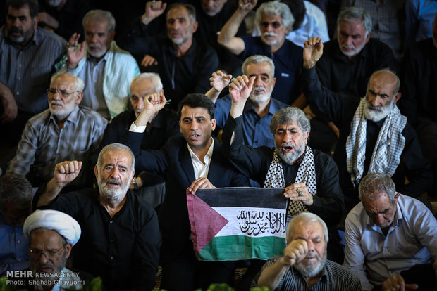نمازجمعه تهران در روز جهانی قدس