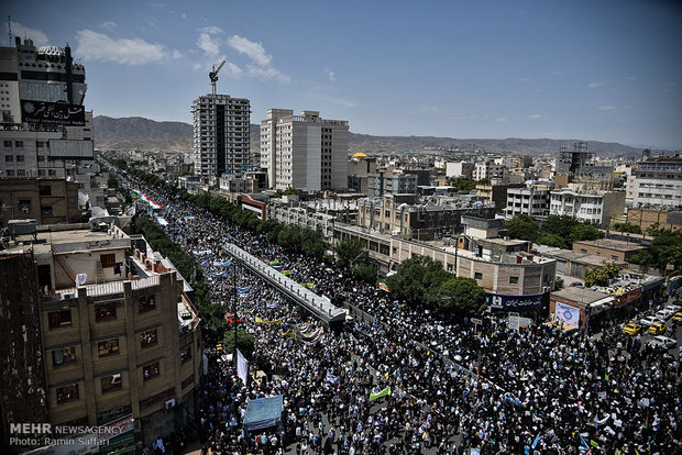 راهپیمایی روز جهانی قدس در مشهد