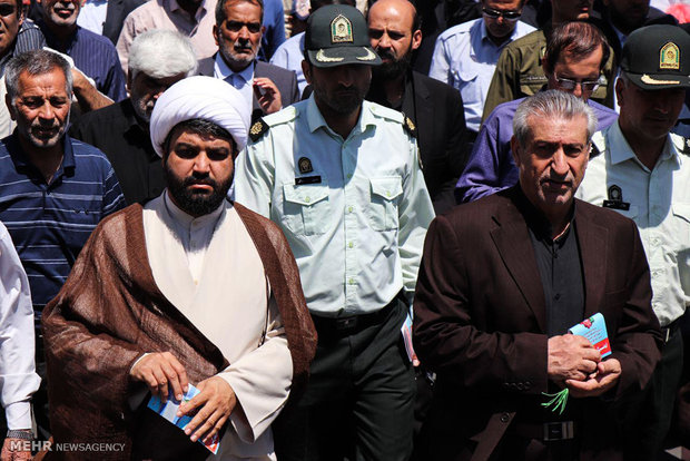 راهپیمایی روز قدس در شهرستان های استان تهران