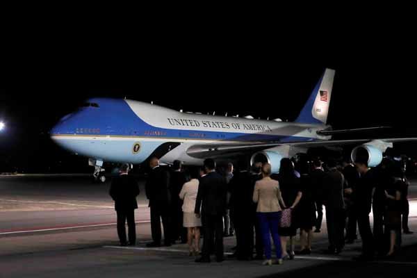 ترامپ برای دیدار با رهبر کره شمالی وارد سنگاپور شد