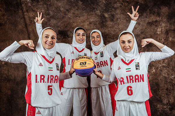 Iran gains 1st victory at Women’s FIBA 3x3 World Cup