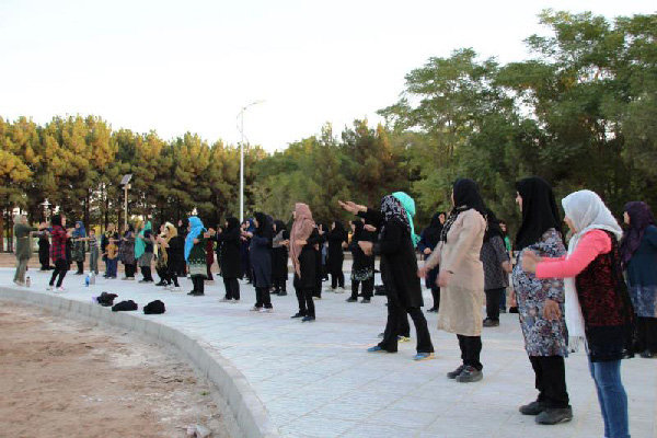 ۷ ایستگاه ورزش صبحگاهی بانوان در مشکین‌دشت افتتاح شد