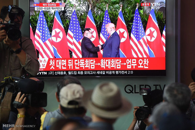 Kim Jong-un ve Trump’ın görüşmesinden fotoğraflar