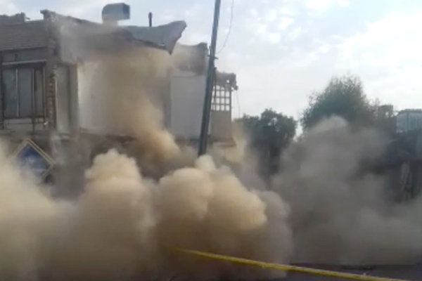 انفجار گاز پیک نیک در بوئین زهرا ۵ مصدوم بر جای گذاشت