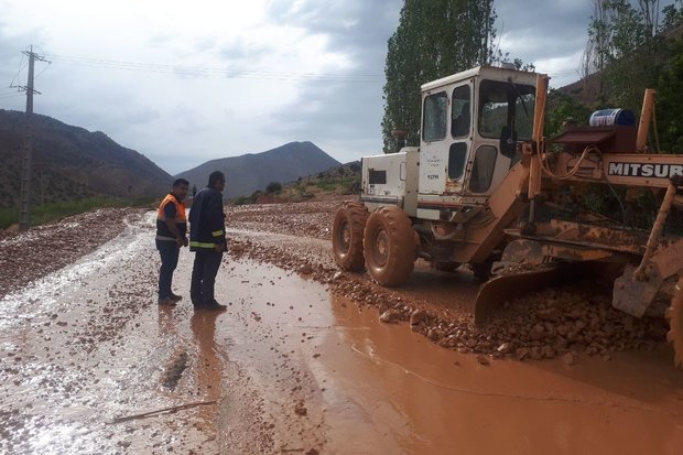 سیل در روستای تاش شاهرود خسارت برجای گذاشت