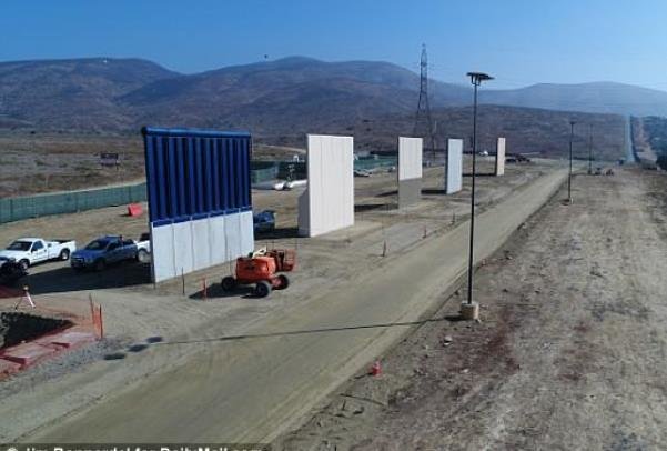 آزمایش دیوار دیجیتالی در مرز آمریکا و مکزیک