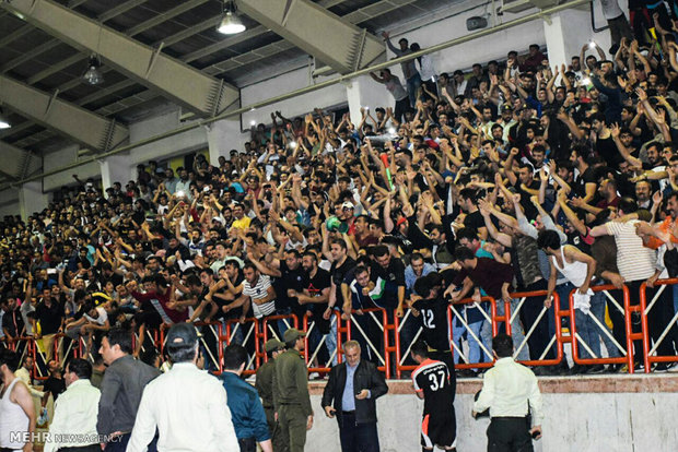 استقبال از مسابقات فوتسال جام رمضان در آستارا