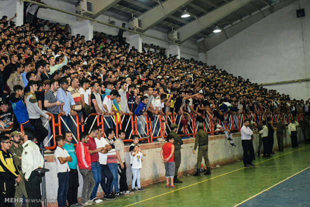 استقبال از مسابقات فوتسال جام رمضان در آستارا