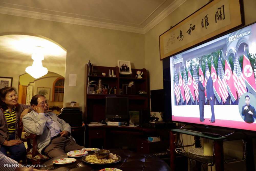 واکنش ها به ملاقات رهبران آمریکا و کره شمالی