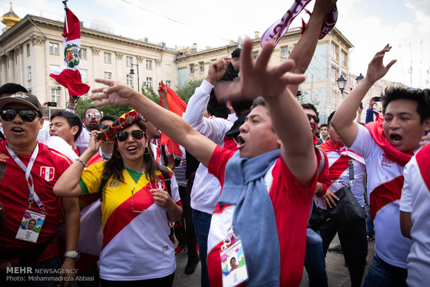 Moscow, depicting the highest level of enthusiasm