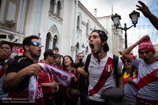 Moscow, depicting the highest level of enthusiasm