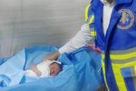 نوزاد زنجانی در آمبولانس متولد شد