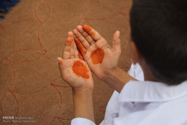 اقامه نماز عید سعید فطر در روستای بجد خراسان جنوبی