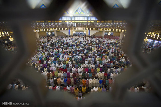 حال و هوای عید سعید فطر در  مالزی