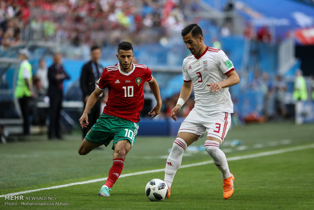 Iran 1-0 Morocco at World Cup 2018