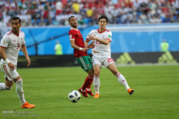 Iran 1-0 Morocco at World Cup 2018