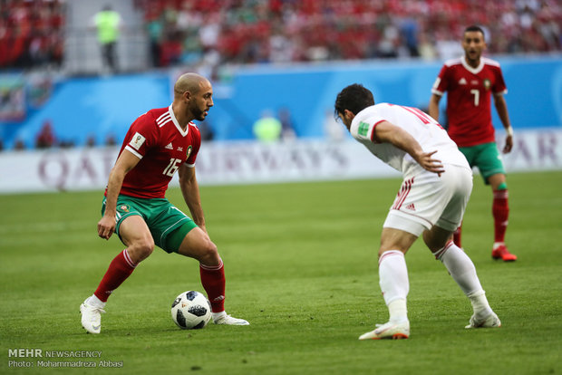 Iran 1-0 Morocco at World Cup 2018