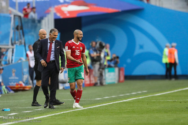 Iran 1-0 Morocco at World Cup 2018