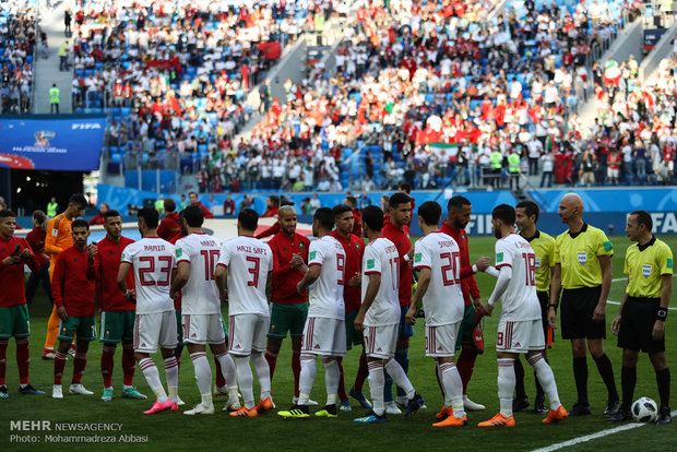 Iran 1-0 Morocco at World Cup 2018