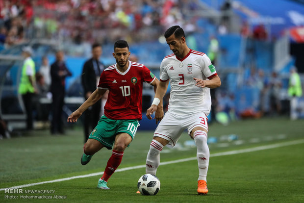 Iran 1-0 Morocco at World Cup 2018