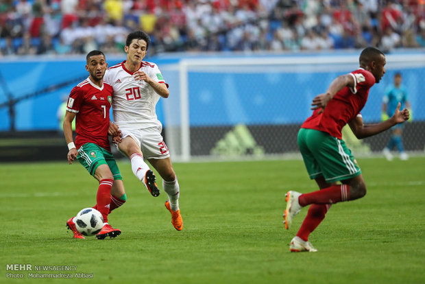 Iran 1-0 Morocco at World Cup 2018