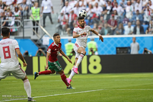 Iran 1-0 Morocco at World Cup 2018