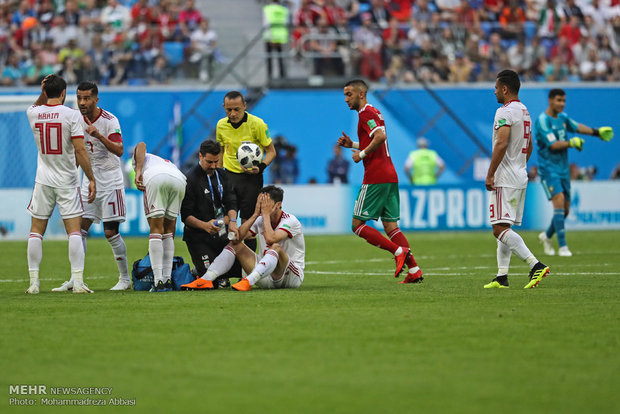 Iran 1-0 Morocco at World Cup 2018