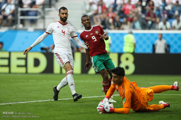 Iran 1-0 Morocco at World Cup 2018