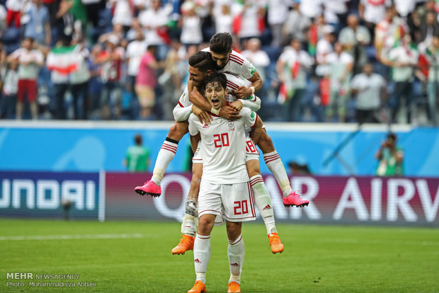 Iran 1-0 Morocco at World Cup 2018