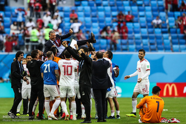 Iran 1-0 Morocco at World Cup 2018