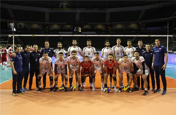 نخستین تمرین تیم ملی والیبال در تهران برگزار شد