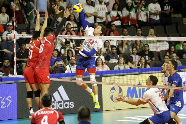 Serbia wins plucky Iran: VNL