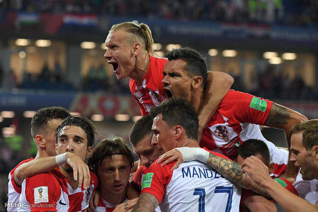 دیدار تیم های ملی فوتبال کرواسی و نیجریه‎