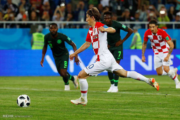 دیدار تیم های ملی فوتبال کرواسی و نیجریه‎