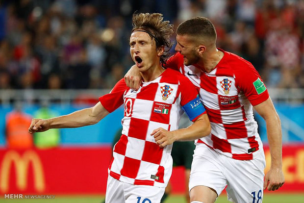 دیدار تیم های ملی فوتبال کرواسی و نیجریه‎