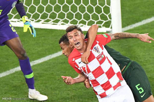 دیدار تیم های ملی فوتبال کرواسی و نیجریه‎