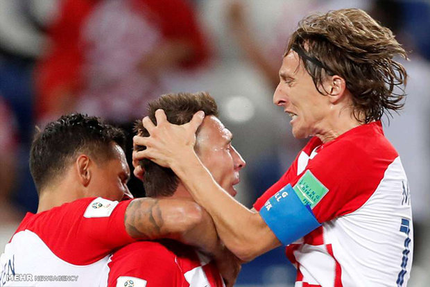 دیدار تیم های ملی فوتبال کرواسی و نیجریه‎