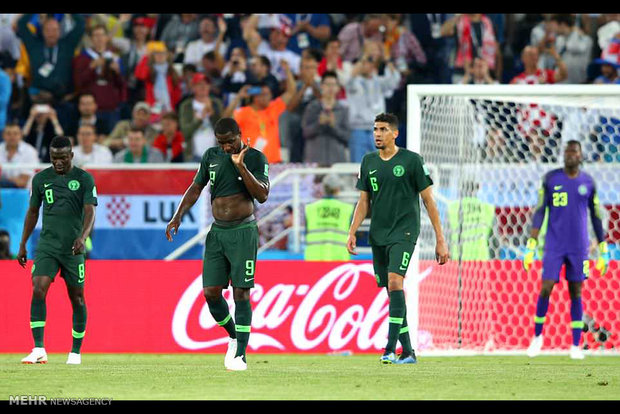 دیدار تیم های ملی فوتبال کرواسی و نیجریه‎