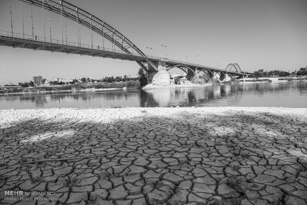 Karun river paralyzed by drought, overuse