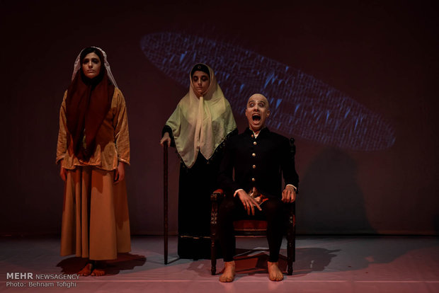 'Agha Mohammad Khan' theater on stage