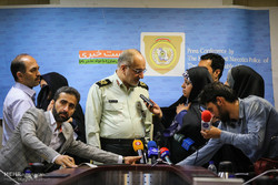 نشست خبری رئیس پلیس مبارزه با مواد مخدر